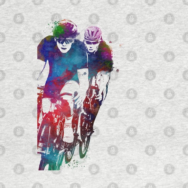 Cycling Bike sport art #cycling #sport #biking by JBJart